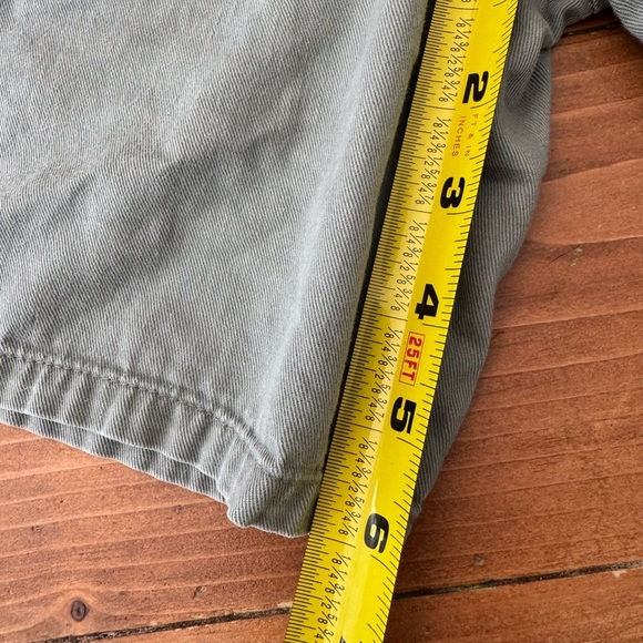 Kids Olive Green Elastic Waist Shorts - Picture 4 of 9